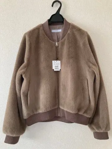 새상품 YAMADAYA 페넬 퍼 블루종 모카