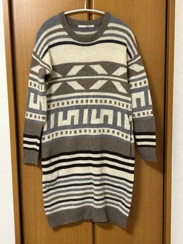 어반 리서치 서니 라벨 니트 튜닉