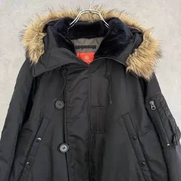 AVIREX 아비렉스 N3-B 플라이트 자켓 M 블랙