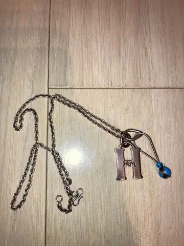 할리우드 런치마켓 실버 925 터콰이즈 목걸이 H자형