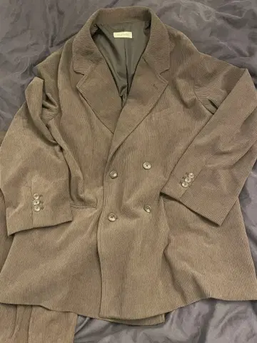 FREAK'S STORE 와이드 실루엣 코듀로이 상하의 셋업 L