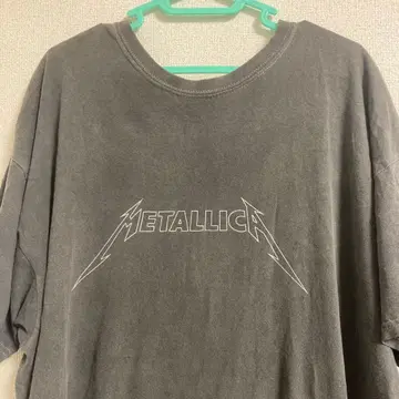 METALLICA 앨범 아트 T셔츠 L 사이즈 그레이