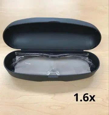 미사용 새상품 하즈키 루페 라지 1.6x 블랙 그레이