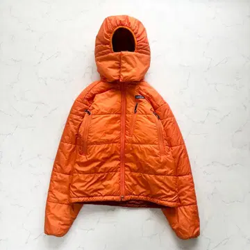 새상품급 파타고니아 00s 퍼프 자켓 충전솜 다운 핫라바 오렌지 M