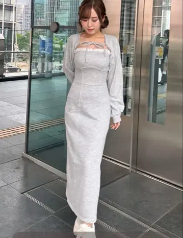 Darich 맨투맨 볼레로 베어 롱 셋업 FS