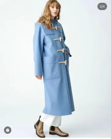 [ 새상품급 ] 론 헤르만 더플 코트 스카이블루 S 사이즈