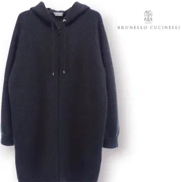 최고급 캐시미어 100% 후드 니트 코트 브루넬로쿠치넬리 모니레
