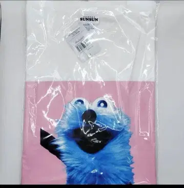 [ 새상품 미개봉 ] 퍼펫 스 T셔츠 니코니코 화이트