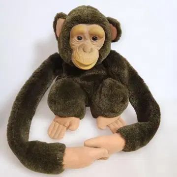 얼굴 리얼 원숭이 아기 원숭이 봉제 인형 퍼펫