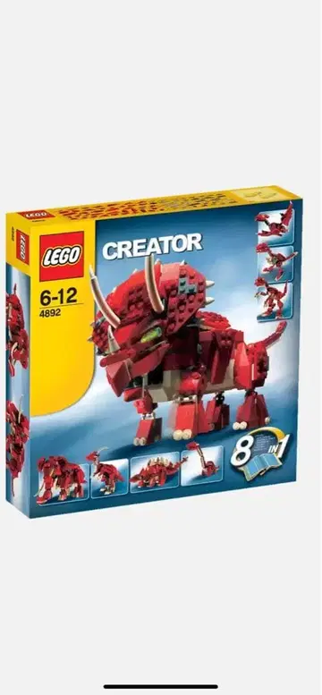 4892 레고 크리에이터 트리케라톱스