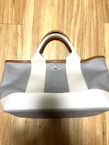 TOPKAPI 스코치 그레인 네오 가죽 토트백 그레이