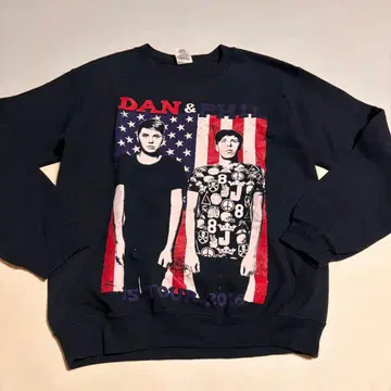 Dan & Phil 맨투맨 GILDAN Dan & Phil 2016