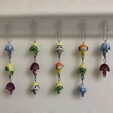 개구리 중사 케로로 집게 연결 마스코트