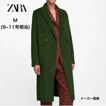 ZARA 자라 그린 체스터 코트 클리닝 완료 사이즈 ( EUR ) M