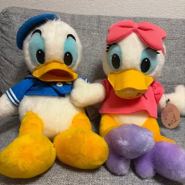 썬앤스타 도날드&데이지 봉제 인형 레트로