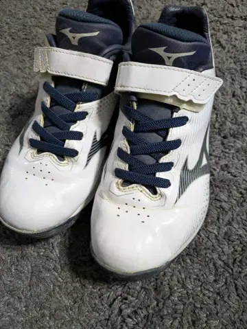 Mizuno 트레이닝 슈즈 화이트/네이비 22cm