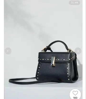 CELFORD 비쥬 스터드 미니백 BLK 블랙