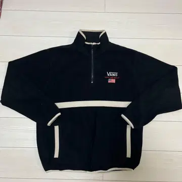 VANS 플리스 자켓 M 블랙