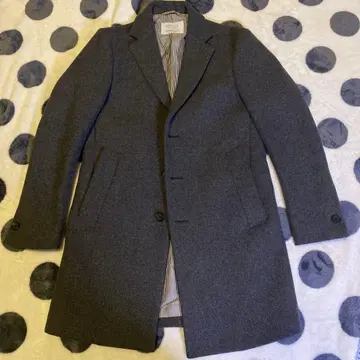 [ 고품질 ] DIFICE 에디피스 그레이 울 코트 사이즈 44