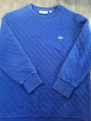 LACOSTE KOREA 네이비 퀼팅 트레이닝복 M