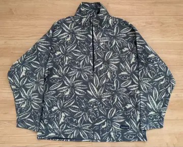 90s USA 파타고니아 라이트웨이트 신틸라 하프 지퍼 올 패턴 플리스