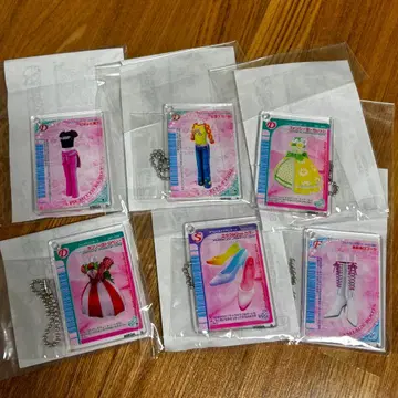 오샤레마녀 러브 and 베리 1/2 카드 키링