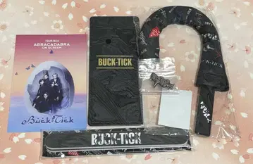 BUCK-TICK 팬클럽 갱신 굿즈 모음 4점 & 엽서