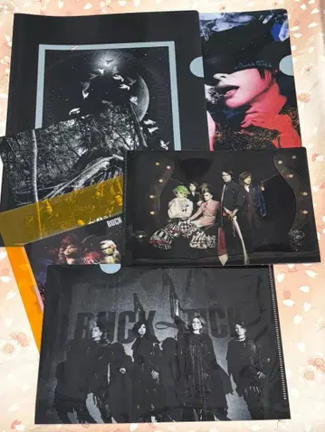 BUCK-TICK 클리어 케이스 6장 세트 미사용