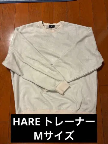 HAVE 라이트 그레이 맨투맨 M