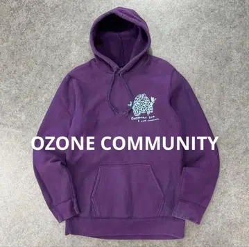 [ 새상품급 ] OZONE COMMUNITY 오존 커뮤니티 맨투맨 후드티