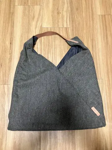 studio CLIP 그레이 크로스 디자인 토트백