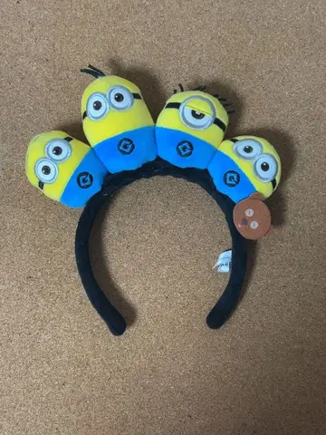 미니언 머리띠 USJ 유니버설 스튜디오 재팬 봉제 인형