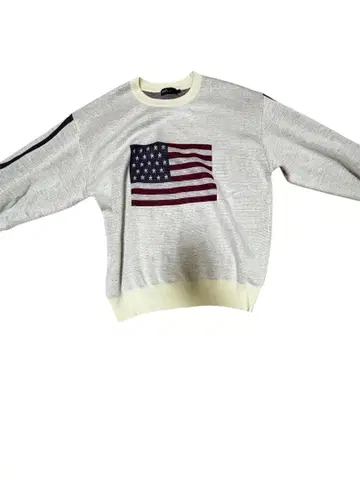 미국 국기 니트