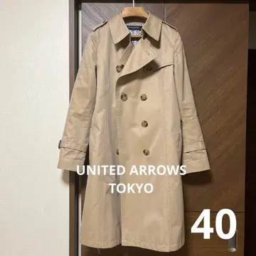 UMITED ARROWS TOKYO 베이지 트렌치코트 40