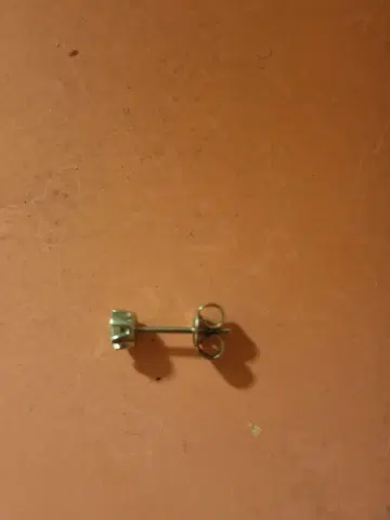 심플 플라티나 다이아 귀걸이 한쪽용