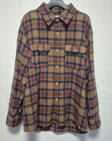 MYTHINKS 마이싱크스 체크 플란넬 셔츠