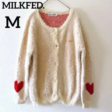 밀크페도 가디건 M 사이즈 하트