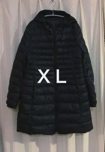 유니클로 다운 자켓 XL 사이즈 블랙