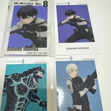 괴수 8호 호시나 소시로 아크릴 빅 택 스티커 베이스 야드 도쿄