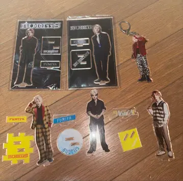 BUDDiiS FUMIYA 아크릴 스탠드 아크릴 키링 세트