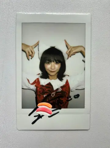 CUTIE STREET 이타쿠라 카나 온라인 혜택회 폴라로이드