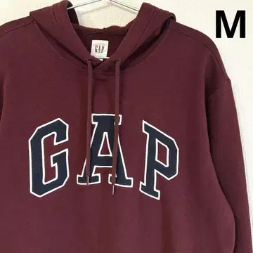 새상품급 GAP 후드티 로고 y2k 보르도 빨간색