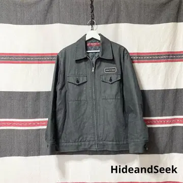 HidesndSeek 지퍼 워크 자켓 스미크로 스윙탑 새상품급