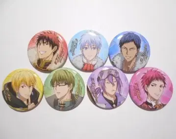 쿠로코의 농구 RPG 캔뱃지 전 7종 세트