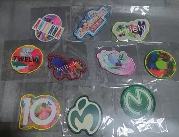 Mrs.GREENAPPLE 와펜 10종 세트