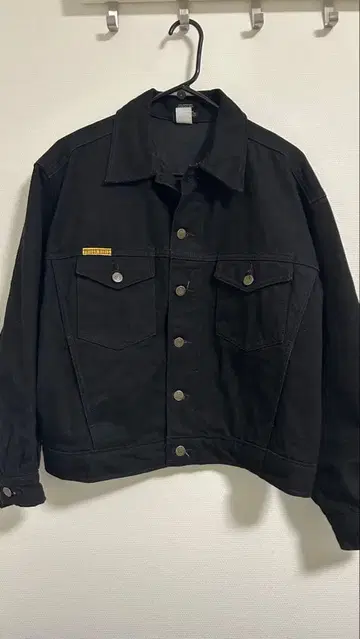 PRISON BLUES 블랙 데님 자켓 USA제