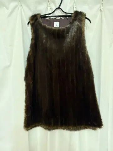 록의 인조 모피 베스트!