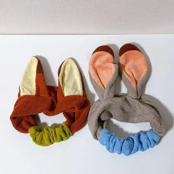 디즈니 헤어밴드 주토피아 닉 주디 머리띠