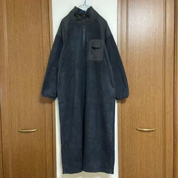 새상품급 niko and - 니코앤드 플리스 밀리터리 맥시 원피스