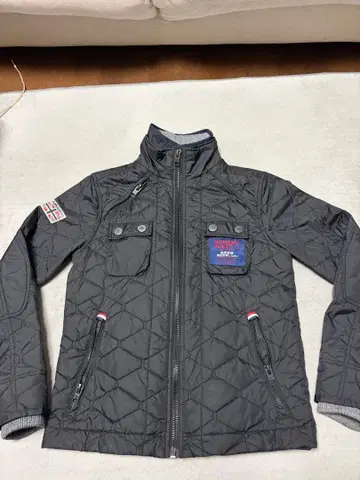 SUPERDRY 슈퍼 드라이 극도 건조 퀼팅 자켓 블루종 M